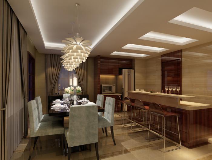 Le plafond lumineux jolis designs de faux plafonds et d ... Eclairage inspiration plafond