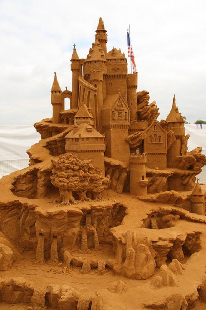sculpture-de-sable-grand-château-de-sable