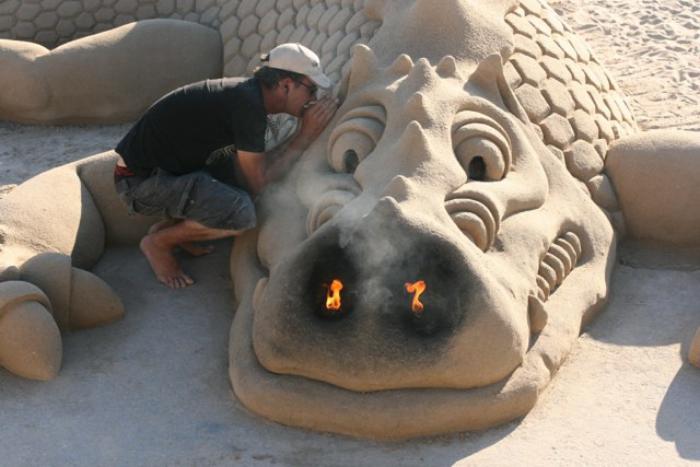 sculpture-de-sable-sculptures-sur-sable-dragon