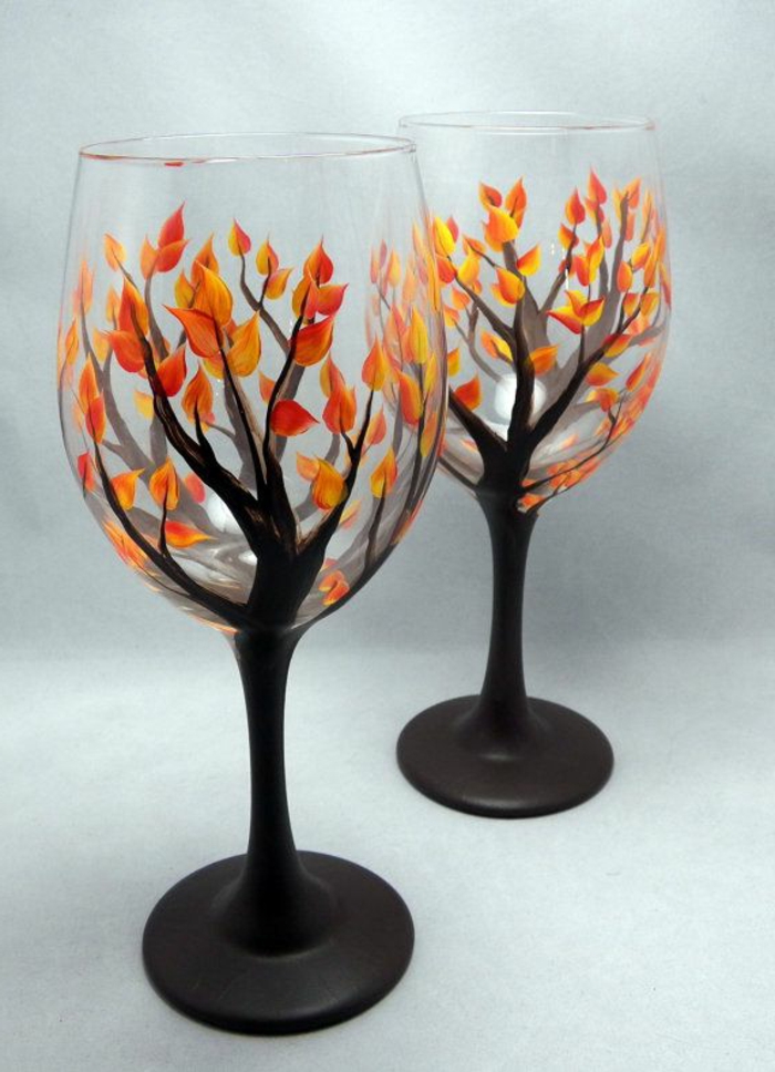 une-jolie-decoration-pour-vos-verres-à-vin-originaux-comment-decorer-les-verres-à_vin
