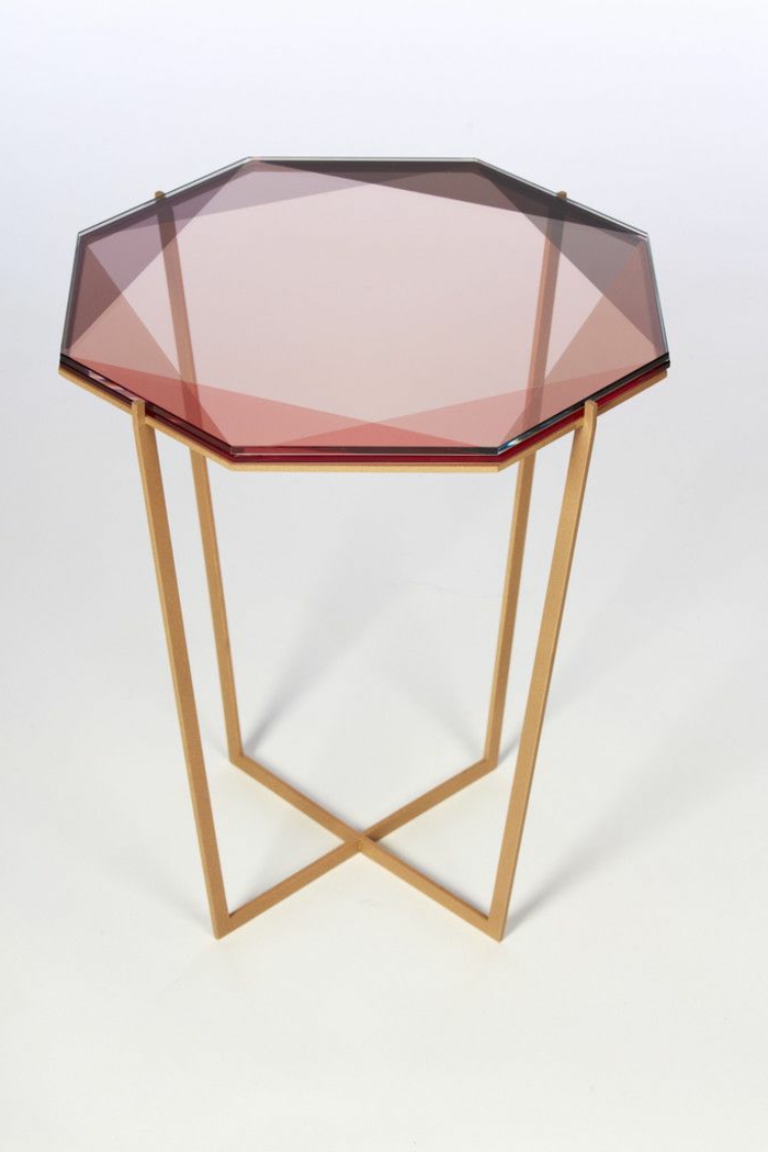 1 table basse ikea conforama table basse verre rose transparente pour la table de salon moderne