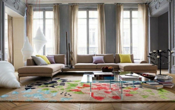 Le-tapis-colore-bon-pour-la-salle-de-séjour-lux-aménagement