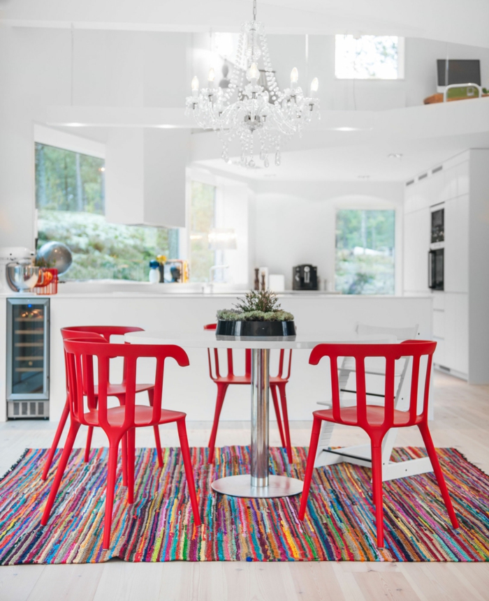 Le-tapis-colore-bon-pour-la-salle-de-séjour-lux-cuisine