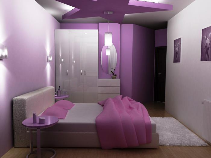 chambre-violette-chambre-à-coucher-jolie-féminine