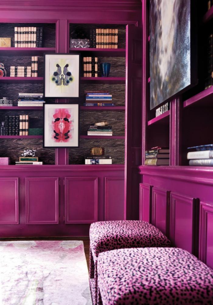 chambre-violette-meuble-mauve-décor