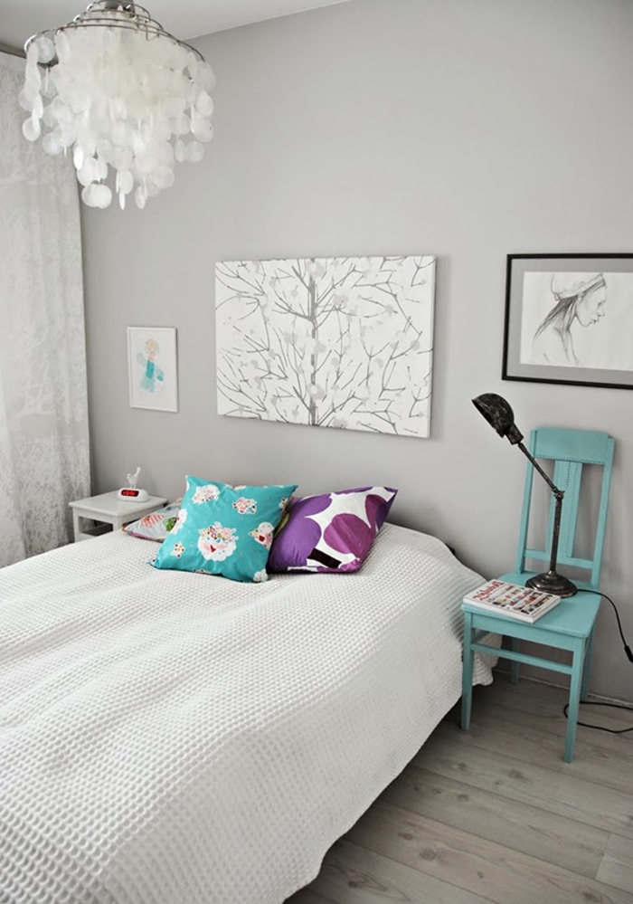 couleur-chambre-adulte-en-gris-design-idée-décoration