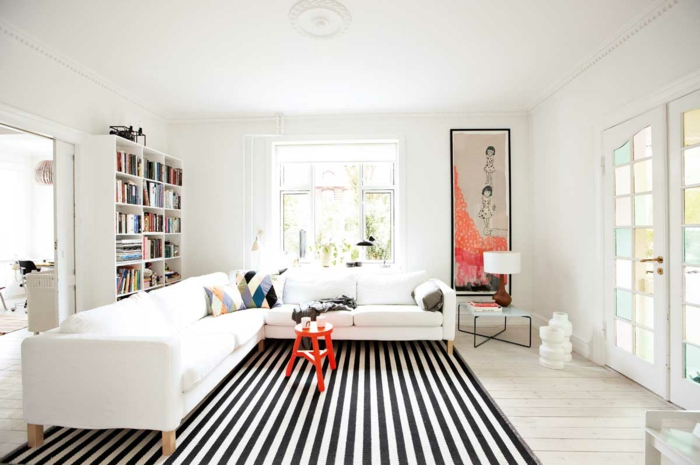 idée-quel-tapis-moderne-pour-salon-choisir-intérieur-idée-cool