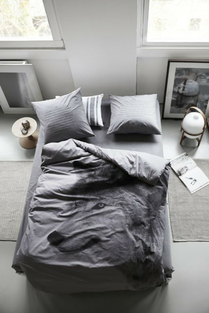 idée-taie-d-oreiller-design-taies-d-oreiller-taille-une-chambre-gris
