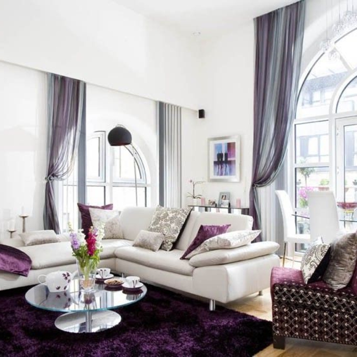 mauve-couleur-chambre-en-violet-design-d-intérieur-cool