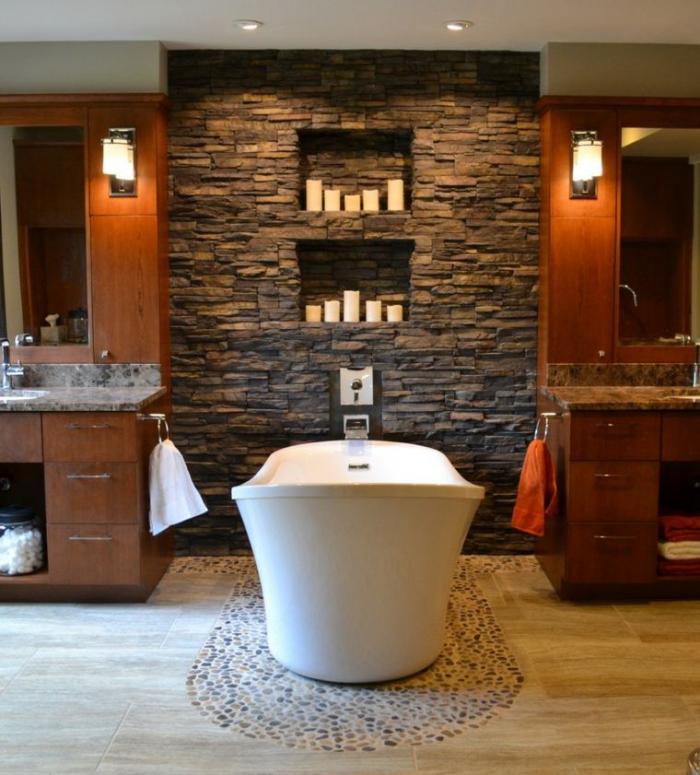 salle-de-bain-rustique-décoration-pierre-et-bois