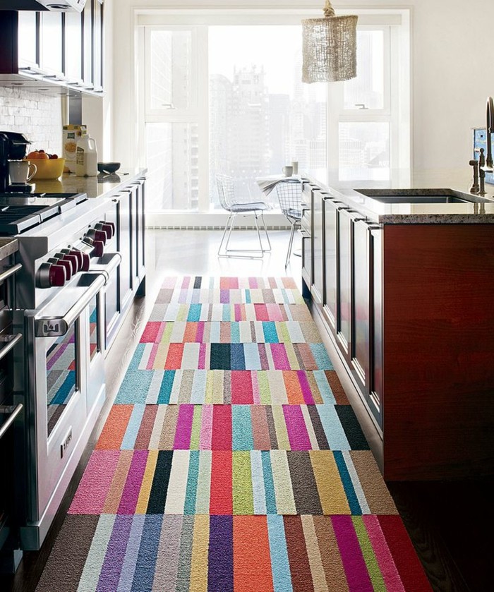 tapis pour cuisine