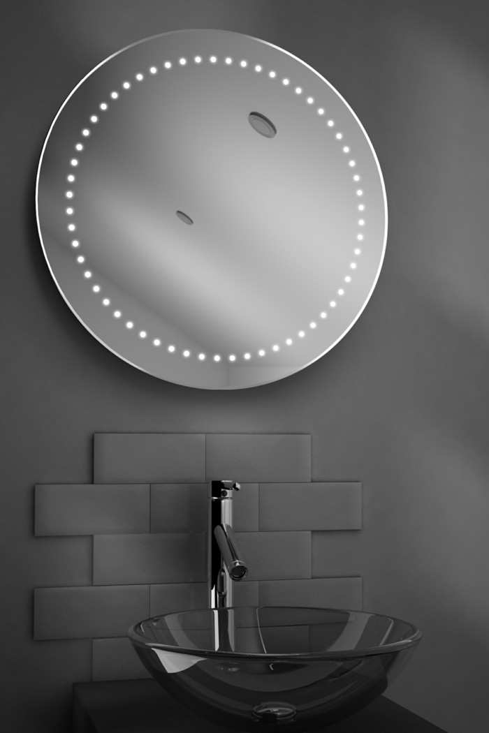 1-miroir-éclairant-salle-de-bain-miroir-leroy-merlin-rond-mur-gris-dans-la-salle-de-bain-grise