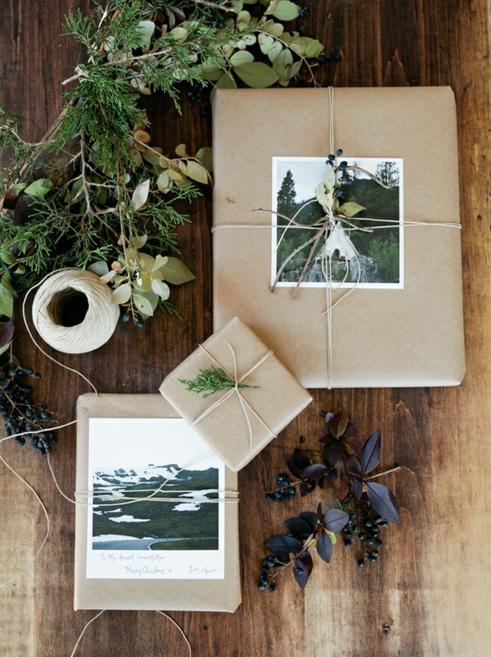 emballage-cadeau-original-belle-idée-diy-papier-à-décorer-papier-cadeaux-original-personnalisé-avec-photos