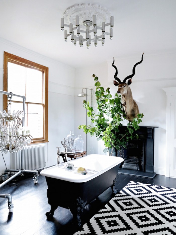 Tapis-de-salle-de-bain-original-ensemble-tapis-salle-de-bain-design-intérieur-magnifique-en-blanc-et-noir
