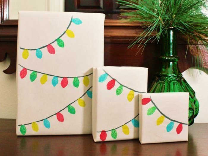 idée-papier-cadeaux-original-papiers-cadeaux-originaux-paquet-cadeau-lights-diy