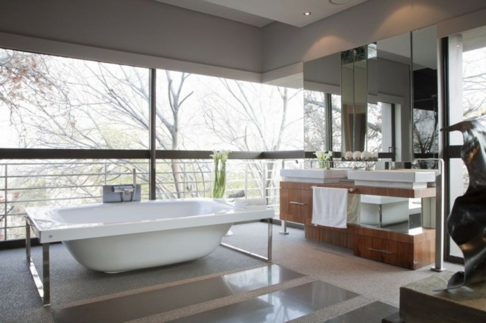 merveilleuse-salle-de-bain-avec-baignoire-de-luxe-cool-idée-design-baignoire-moderne