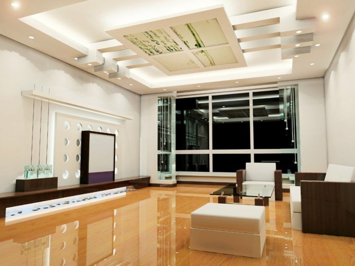 plafonnier-led-sur-le-plafond-dans-le-salon-moderne-applique-murale-pas-cher-plafonnier-led