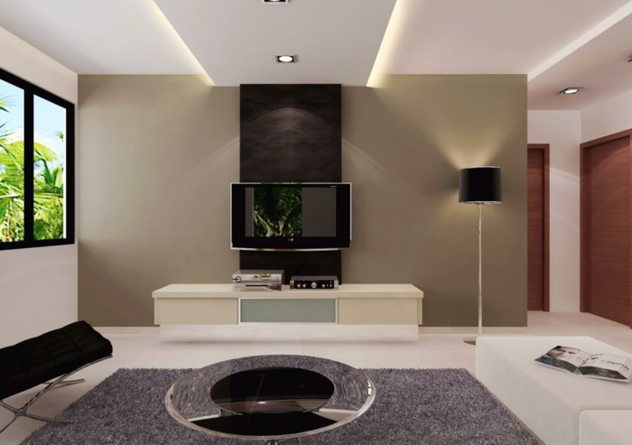 salon-moderne-table-basse-en-verre-pour-le-salon-avec-murs-beiges-et-tapis-gris
