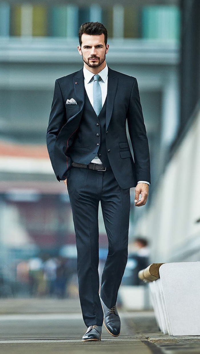 Le costume gris anthracite homme en 40 photos!