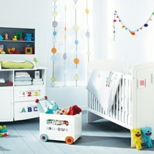 Une chambre bébé mixte, beaucoup de possibilités! Comment aménager?