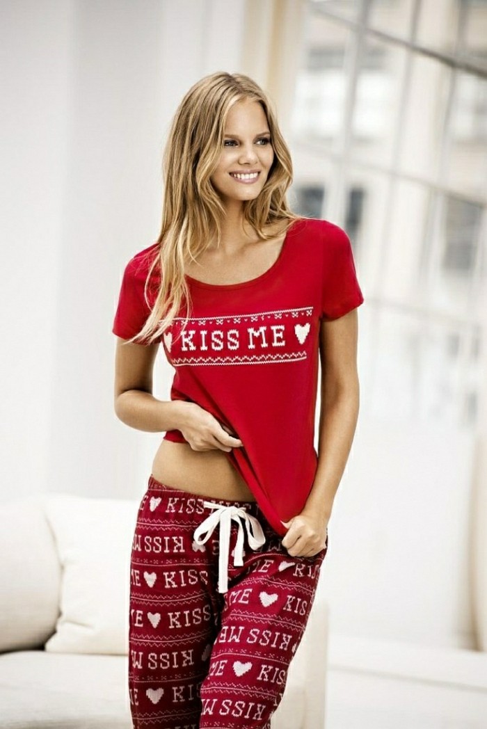 2-etam-pyjama-pyjama-en-pilou-pyjama-femme-pas-cher-de-couleur-rouge-filles-modernes