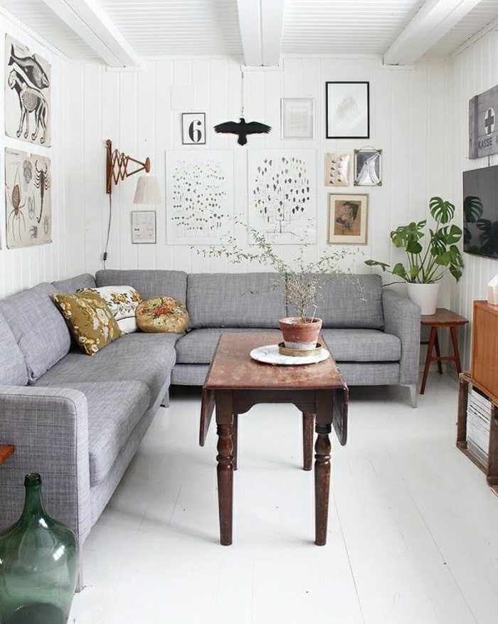 2-joli-salon-blanc-gris-avec-meubles-d-angle-canapé-gris-chiné-canapé-d-angle-gris