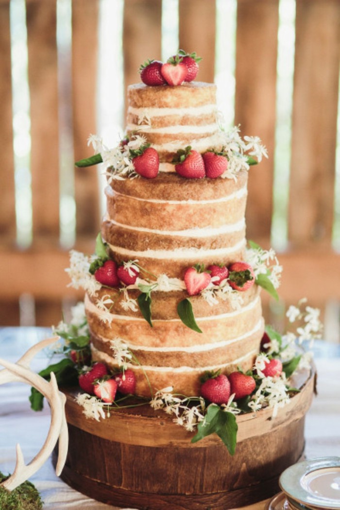 Adorable-image-de-gâteau-photo-gateau-photo-de-gateau-mariage-fraise