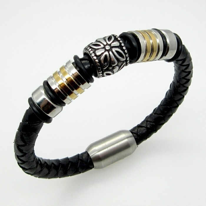 Bracelet-acier-homme-cuir-bracelet-luxe-resized