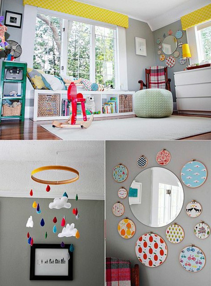 chambre-bébé-mixte-jolie-idee-pour-une-chambre-bebe-complete-pas-cher