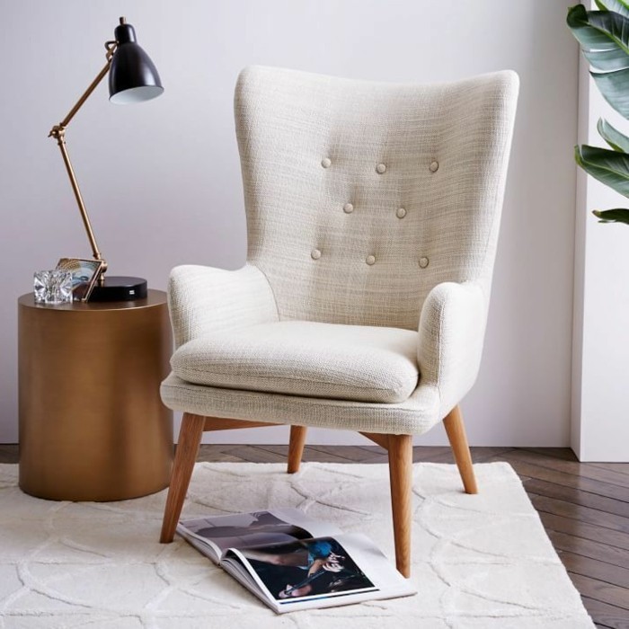 fauteuil-chaise-scandinave-canapés-scandinaves-fauteuil-scandinave-blanc