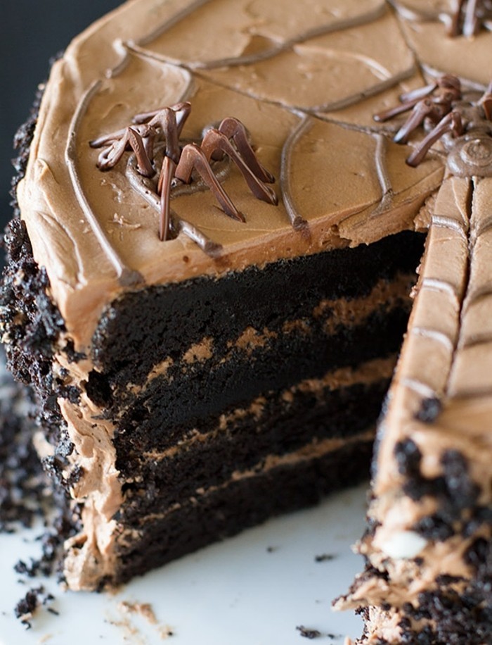 formidable-gâteau-moelleux-au-chocolat-gâteau-d-anniversaire-au-chocolat-mistique-haloween