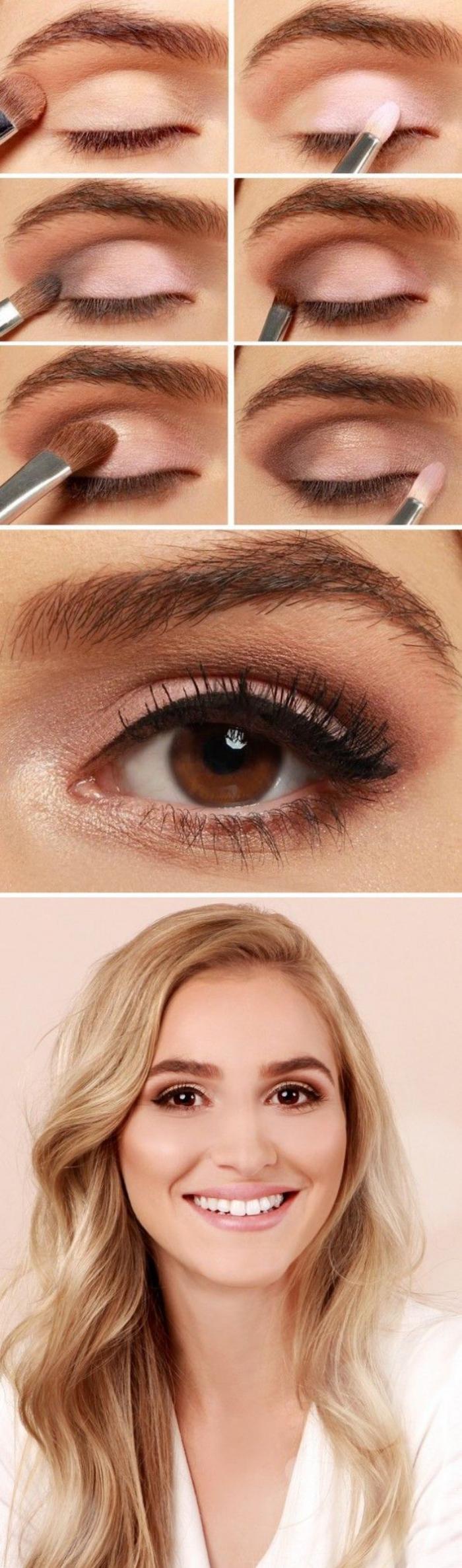 maquillage-simple-idée-maquillage-yeux-marrons