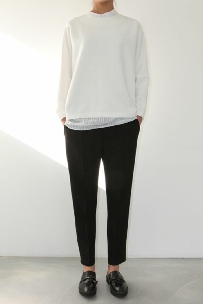 0-pantalon-carrote-femme-noir-blouse-blanc-tendnaces-de-la-mode-2016