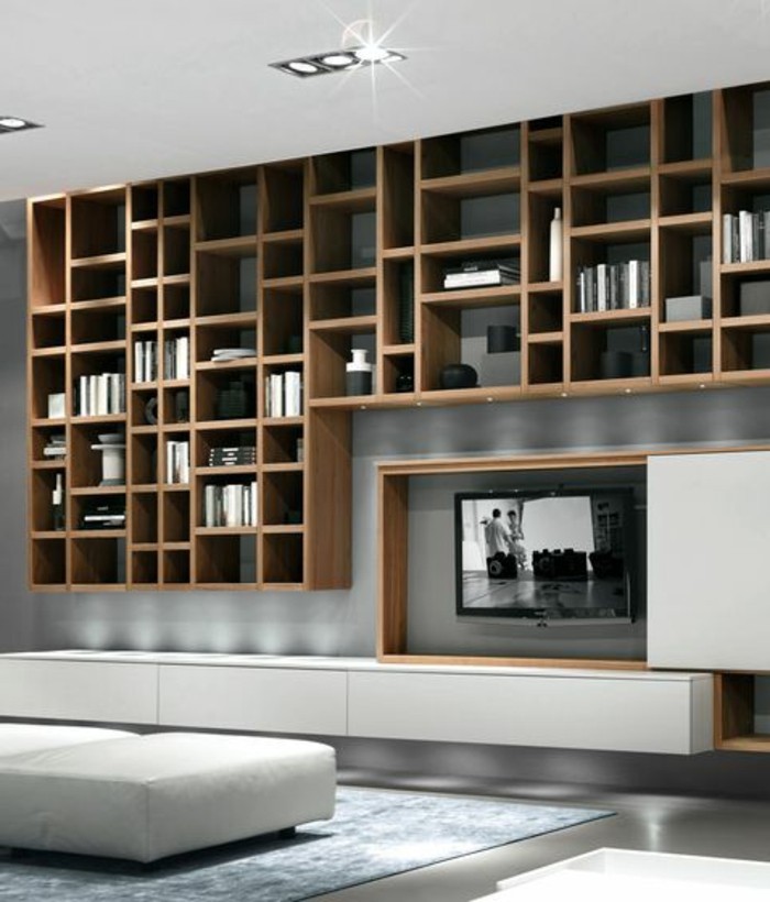 0étagère-bibliothèque-murale-design-en-bois-meubles-chic-intérieur-moderne