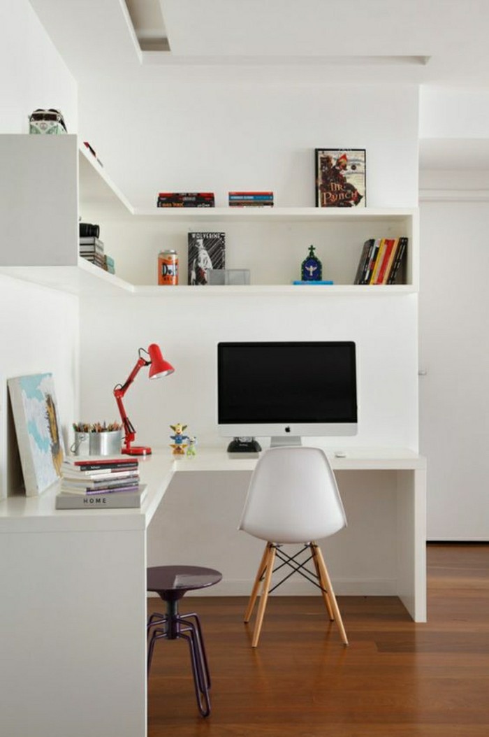 2-jolie-idee-pour-un-étagères-d-angle-en-bois-blanc-etagere-murale-leroy-merlin