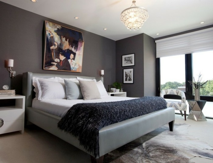Formidable-idée-pour-la-meilleure-couleur-pour-chambre-à-coucher-relax-gris-soblre