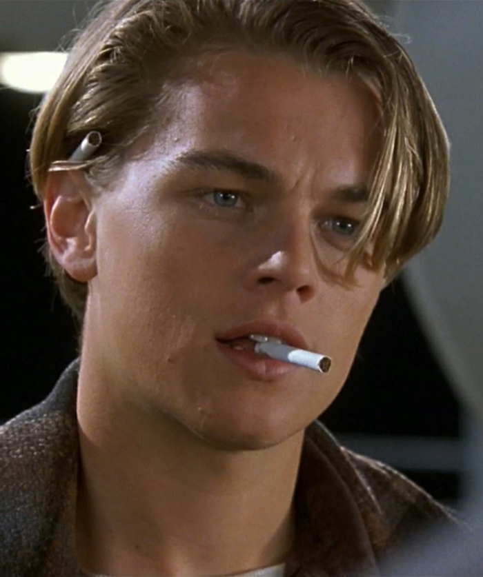 Leonardo Dicaprio Titanic Smoking