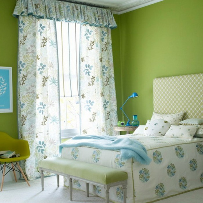 Les-meilleures-idées-pour-votre-couleur-de-chambre-à-coucher-en-tendance-vert