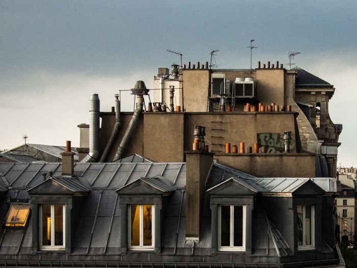appartement-toit-terrasse-paris-beauté-de-la-ville-de-Paris-beau-voir-les-espaces
