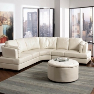 Le canapé d'angle arrondi, comment choisir la meilleure variante pour votre salon?