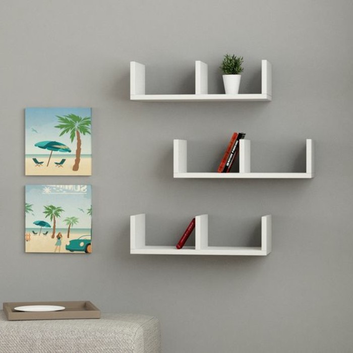 etagere murale livre ikea