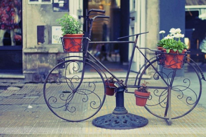voir-le-casquette-vélo-vintage-et-le-bicyclette-basket-fleurie