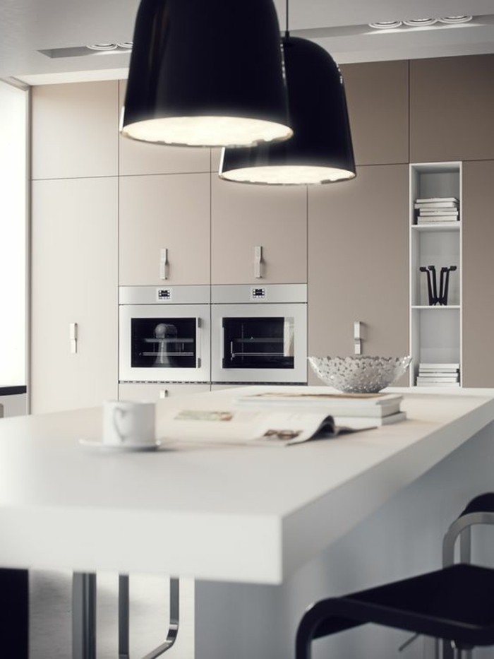 0-cuisine-design-moderne-lustres-de-cuisine-noires-table-de-cuisine-gris-meubles-gris