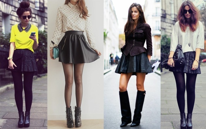 1-mode-jupe-en-jean-femme-jupe-crayon-cuir-dernières-tendances-belles-idees