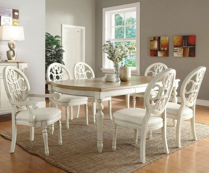 belle-table-ronde-extensible-superbe-idee-decoration-design-intérieur-classique-en-blanc