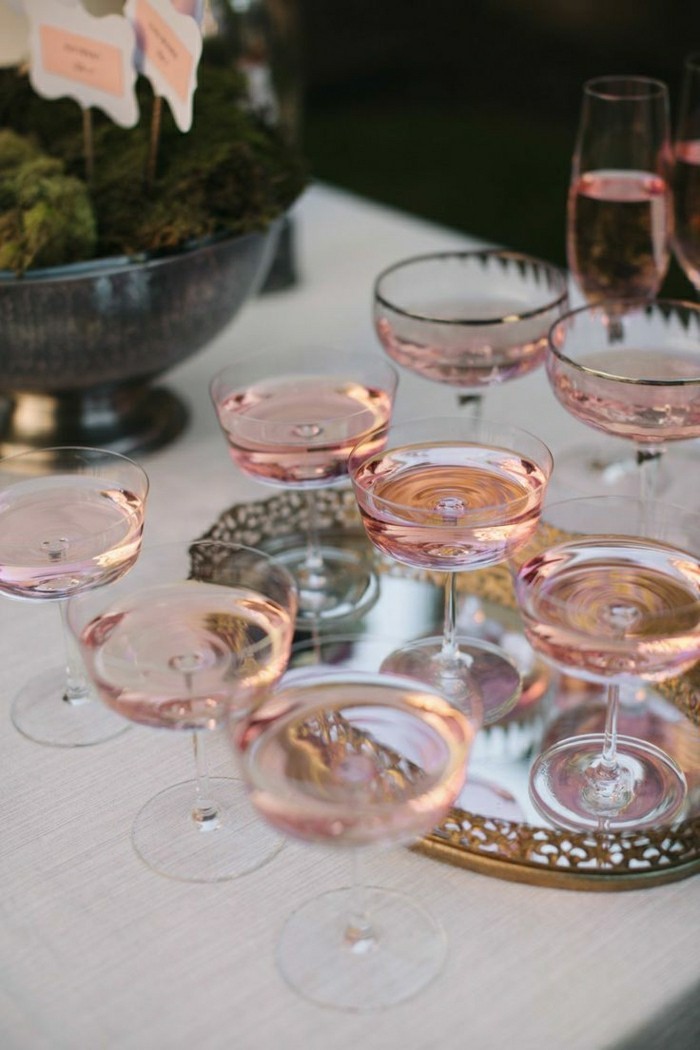 contenance-flute-champagne-flûtes-à-champagne-coupe-cristal-en-rose-jolie