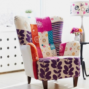 Le fauteuil patchwork - une pièce boho chic pour faire votre intérieur vibrer