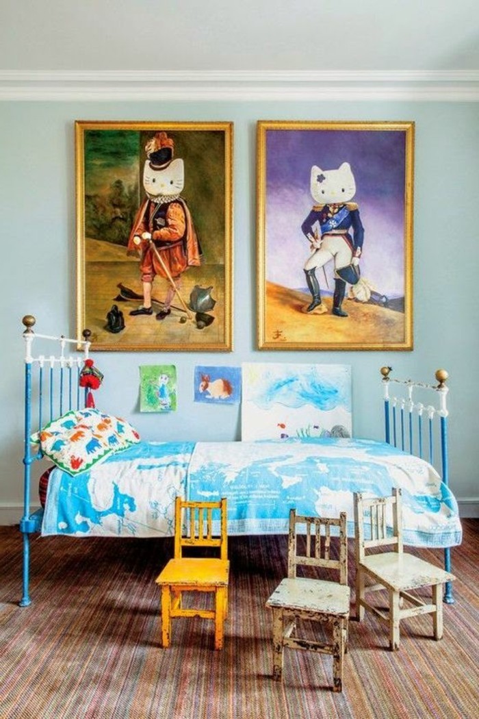 jolie-idee-pour-votre-chambre-enfant-colorée-assortir-les-couleurs