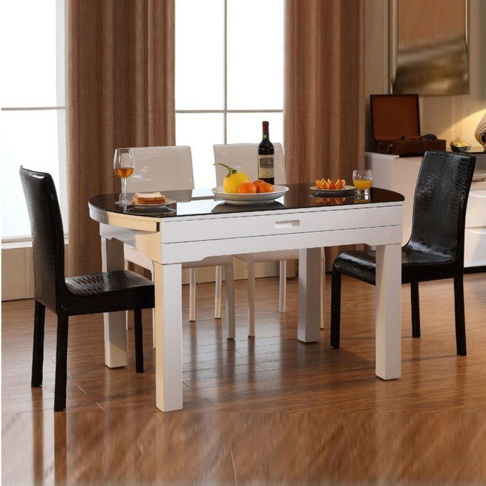 la-table-ronde-en-verre-ikea-table-a-manger-table-à-manger-design-petite-table-blanche