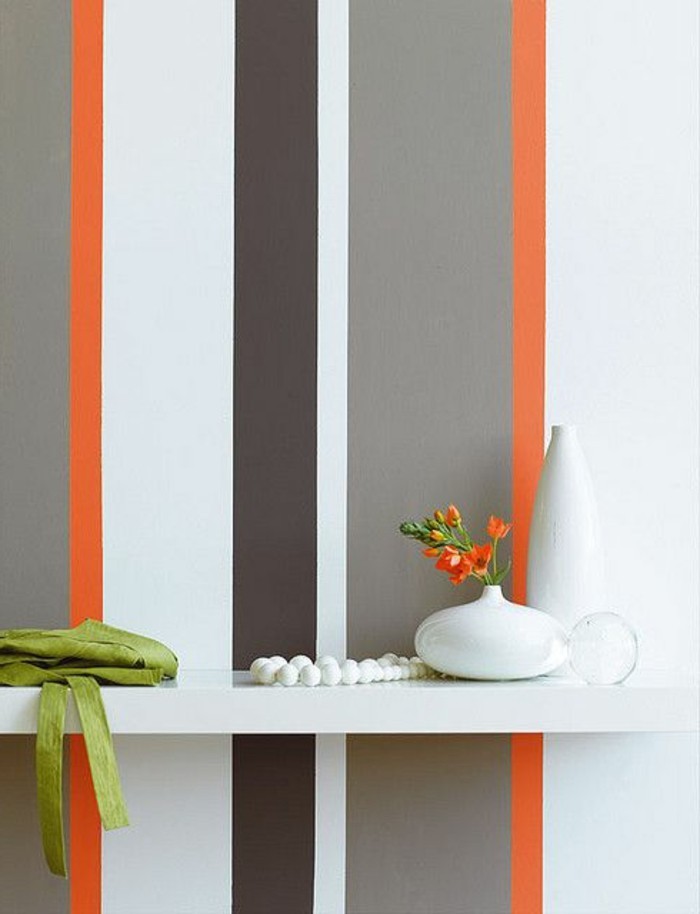 mur-blanc-orange-marron-peinture-glycéro-repeindre-un-mur-peinture-acrylique-murale